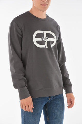 EMPORIO Crew Neck Printed Sweatshirt