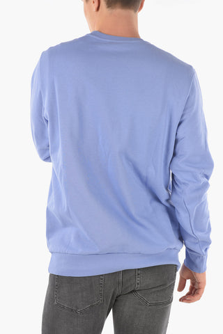 maxi front printed S-GIR-DIVISION-LOGO crew-neck sweatshirt