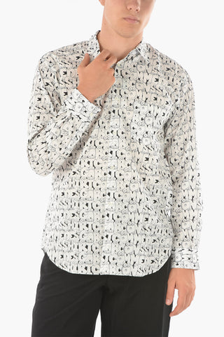 SHIRT Camicia X KAWS con Motivo Monogram