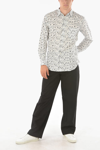 SHIRT Camicia X KAWS con Motivo Monogram