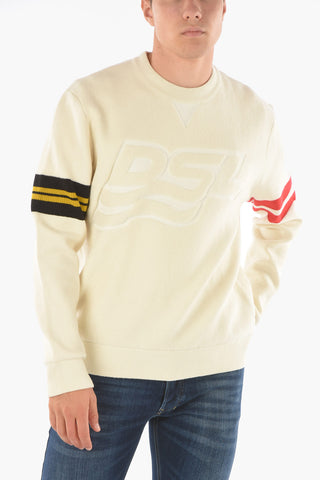 stretch wool crew-neck K-HOUSTON sweater