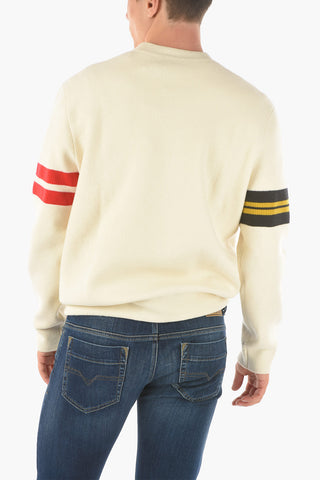 stretch wool crew-neck K-HOUSTON sweater