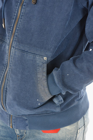 Giubbotto J-NIGEL in Denim con Cappuccio