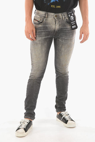15cm Vintage Effect D-STRUKT Slim Fit Jeans L32