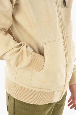 hooded denim J-NIGEL jacket