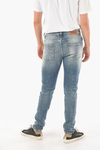 16cm Distressed D-STRUKT-P Slim Fit Jeans L32