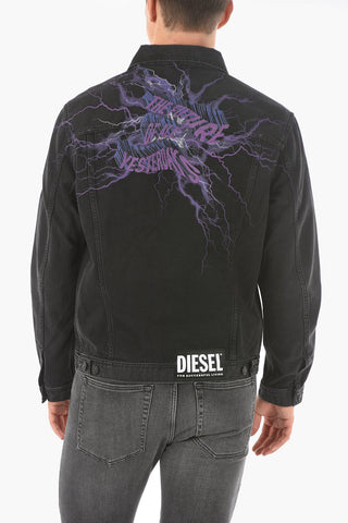 Giubbotto NHILL-SP4 in Denim Lavaggio Scuro