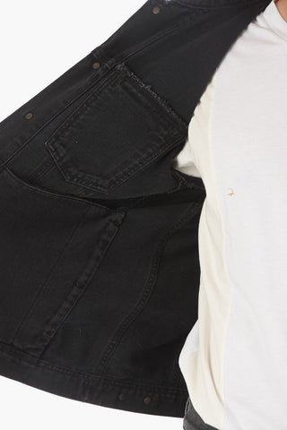 Giubbotto NHILL-SP4 in Denim Lavaggio Scuro