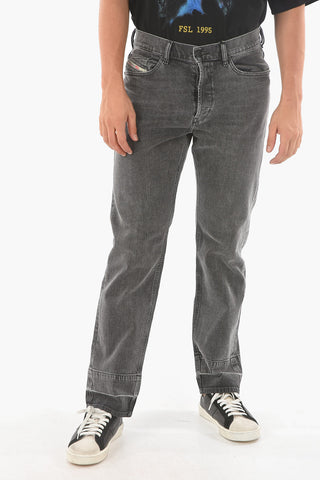 Jeans D-MACS Straight Fit Lavaggio Scuro 20cm L32