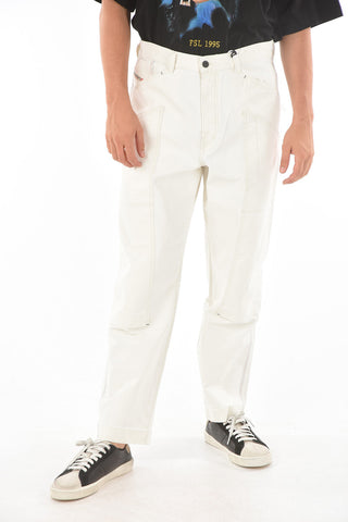 21Cm visible stitching D-FRANKY-CARPENTER-SP1 Cargo Jeans L32