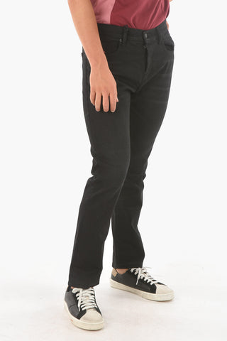 19cm Dark Wash D-VIKER Straight Fit Jeans L32