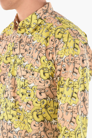 SHIRT Camicia X KAWS con Motivo Monogram