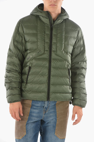 padded W-DWAIN-21 jacket with hood