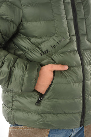 padded W-DWAIN-21 jacket with hood