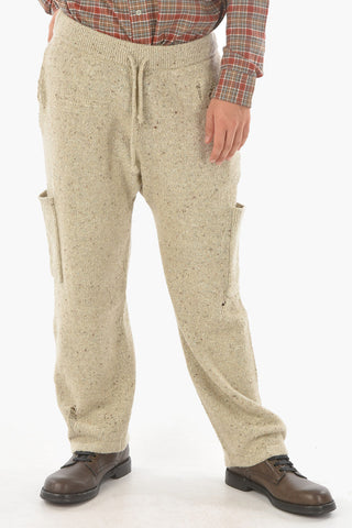 Joggers Cargo SWTR in Misto Lana Distressed