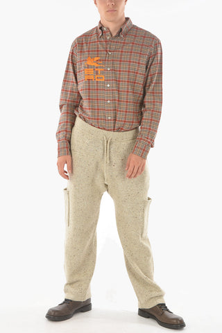 Joggers Cargo SWTR in Misto Lana Distressed