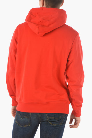 maxi front printed S-GIRK-HOOD-ECOLOGO hoodie