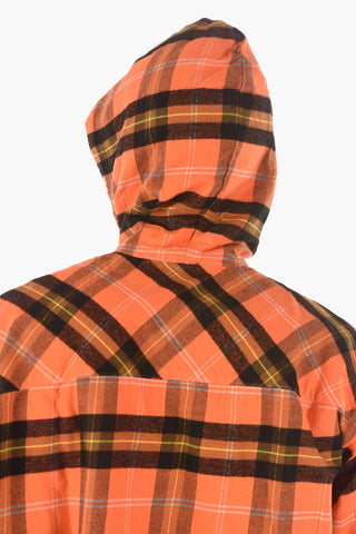 Breast Pocket Tartan S-HAIG-A Hoodie