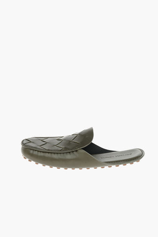 Mocassino Open-back DOUGLAS in Pelle Intrecciata