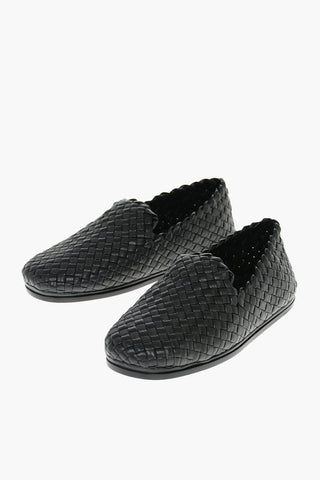 Braided Soft Leather TUBULAR LAGOON Loafers