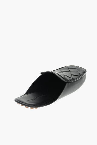 Braided Leather DOUGLAS Open-back Loafers