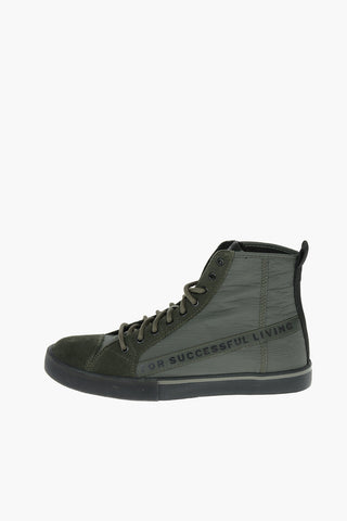 suede details nylon S-DVELOWS ML high top sneakers
