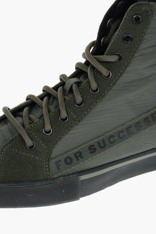 suede details nylon S-DVELOWS ML high top sneakers