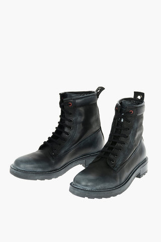 Leather D-THROUPER Booties