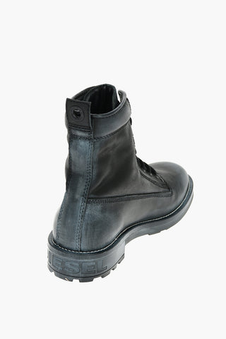 Leather D-THROUPER Booties