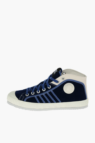 contrasting details fabric S-YUK MC high top sneakers