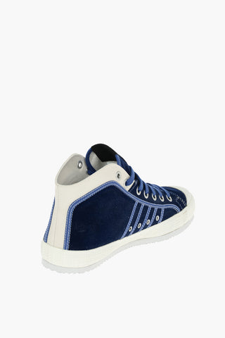 contrasting details fabric S-YUK MC high top sneakers