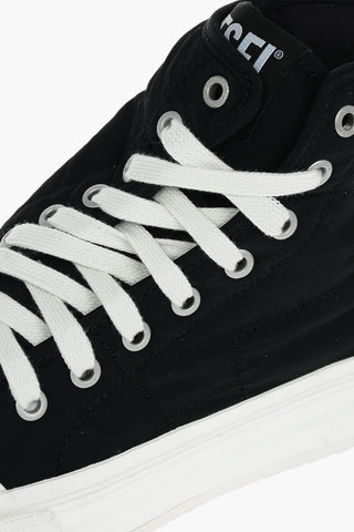 Sneakers Alte S-MUJI MC W in Nylon con Suola a Contrasto