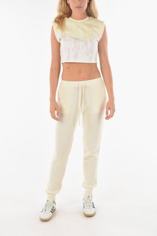 Cuffed RIDLEY Wool and Cashmere Joggers