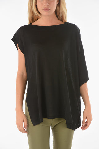 Maglia Asimmetrica CURLIN a Maniche Corte 