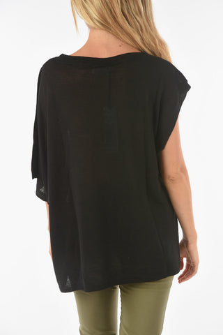 Maglia Asimmetrica CURLIN a Maniche Corte 