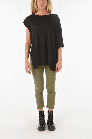 Maglia Asimmetrica CURLIN a Maniche Corte 