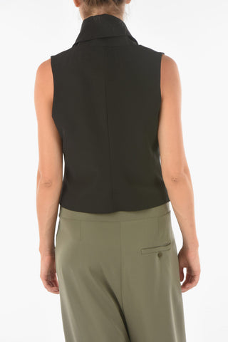 2-button MAFFY Vest with Shawl Collar