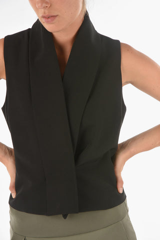 2-button MAFFY Vest with Shawl Collar