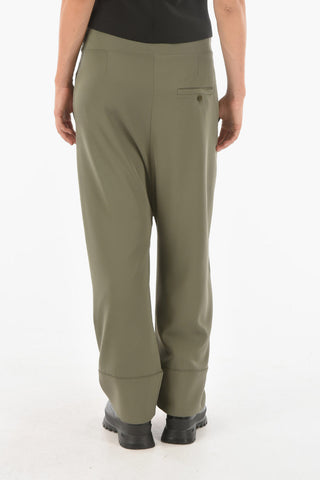 Asymmetrical Cut PORTAVENTURA Pants with Side Zip