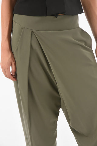 Asymmetrical Cut PORTAVENTURA Pants with Side Zip