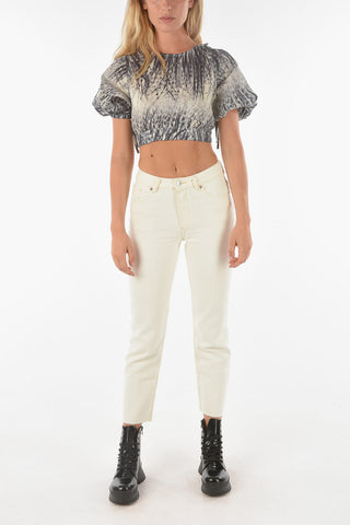 Raw Cut Edged CALI Straight Fit Denims