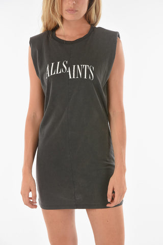 Minidress in Cotone CONI DROPOUT con Spalline Imbottite
