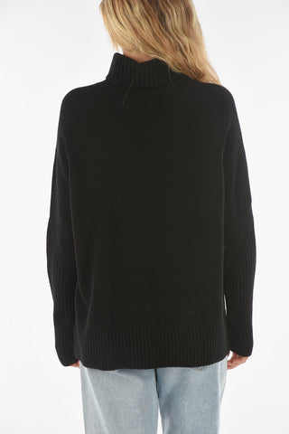 Cashmere Wool KIERA Turtleneck Sweater