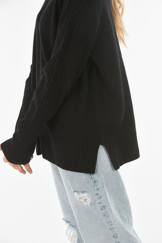 Cashmere Wool KIERA Turtleneck Sweater