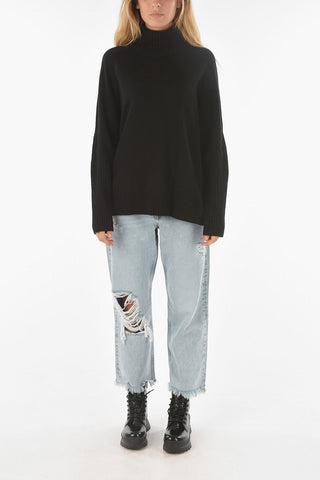 Cashmere Wool KIERA Turtleneck Sweater