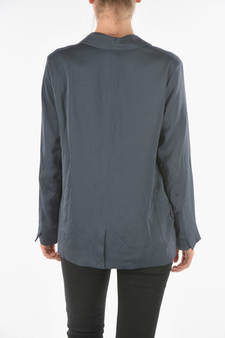 One-Button RAFAELLA Blazer with Shawl Lapel