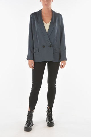One-Button RAFAELLA Blazer with Shawl Lapel