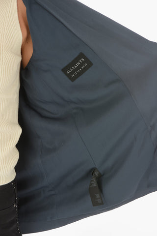 One-Button RAFAELLA Blazer with Shawl Lapel