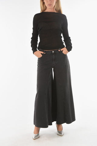 MM6 5 Pocket Flared Denims with Belt Loops