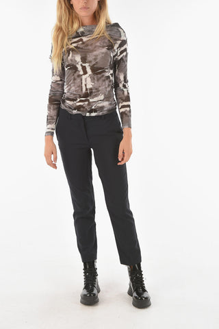 Straight Leg MAFFY Pants with Belt Loops